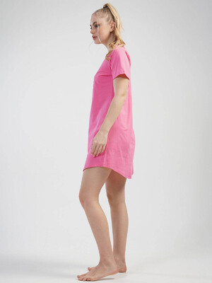 Купить Хлопковая ночная сорочка с коротким рукавом VIENETTA 1100970000 в Украина в Lingerie.ua - Одяг для дому та відпочинку, Фото 3