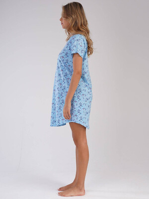 Купить Хлопковая туника с коротким рукавом VIENETTA 2123640479 в Украина в Lingerie.ua - Одяг для дому та відпочинку, Фото 5