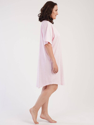 Купить Хлопковая ночная сорочка большого размера VIENETTA 2123550669 в Украина в Lingerie.ua - Одяг для дому та відпочинку, Фото 4