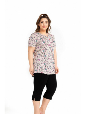 Купить Костюм летний с капри COCOON Р70038 в Украина в Lingerie.ua - Одяг для дому та відпочинку, Фото 2