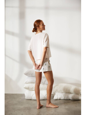 Купить Хлопковый комплект из футболки и шорт HAYS 36166 в Украина в Lingerie.ua - Одяг для дому та відпочинку, Фото 2