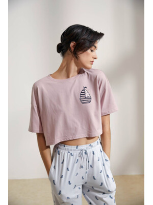 Купить Хлопковый комплект с коротким рукавом и брюками HAYS 36197 в Украина в Lingerie.ua - Одяг для дому та відпочинку, Фото 11