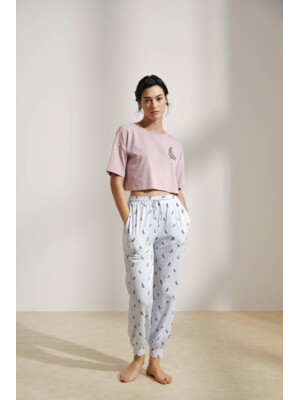 Купить Хлопковый комплект с коротким рукавом и брюками HAYS 36197 в Украина в Lingerie.ua - Одяг для дому та відпочинку, Фото 12