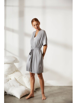 Купить Халат из модала с коротким рукавом HAYS 36242 в Украина в Lingerie.ua - Одяг для дому та відпочинку, Фото 7