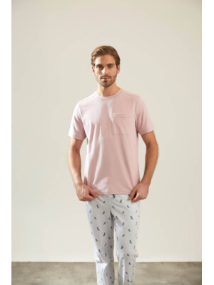 Купить Хлопковый комплект из футболки и брюк HAYS 36296 в Украина в Lingerie.ua - Одяг для дому та відпочинку, Фото 9