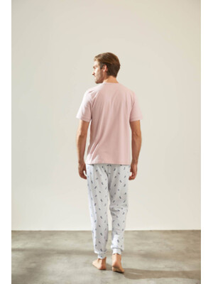 Купить Хлопковый комплект из футболки и брюк HAYS 36296 в Украина в Lingerie.ua - Одяг для дому та відпочинку, Фото 7