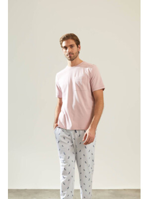 Купить Хлопковый комплект из футболки и брюк HAYS 36296 в Украина в Lingerie.ua - Одяг для дому та відпочинку, Фото 5