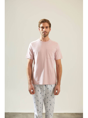 Купить Хлопковый комплект из футболки и брюк HAYS 36296 в Украина в Lingerie.ua - Одяг для дому та відпочинку, Фото 3