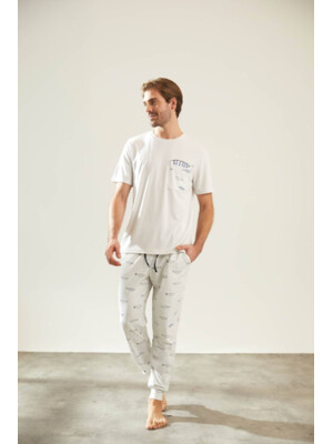 Купить Бавовняний комплект зі штанами HAYS 36445 в Украина в Lingerie.ua - Одяг для дому та відпочинку, Фото 3