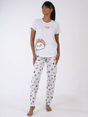 Хлопковый комплект с брюками VIENETTA 3100030158