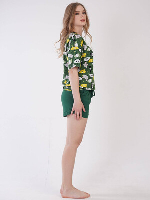 Купить Хлопковый комплект с шортами VIENETTA 3090246205 в Украина в Lingerie.ua - Одяг для дому та відпочинку, Фото 5