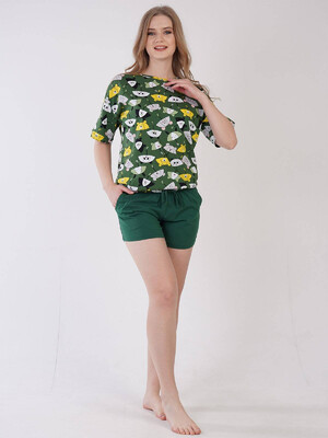 Купить Хлопковый комплект с шортами VIENETTA 3090246205 в Украина в Lingerie.ua - Одяг для дому та відпочинку, Фото 8