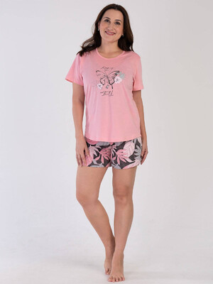 Купить Хлопковый комплект из футболки и шорт VIENETTA 3100354027 в Украина в Lingerie.ua - Одяг для дому та відпочинку, Фото 3