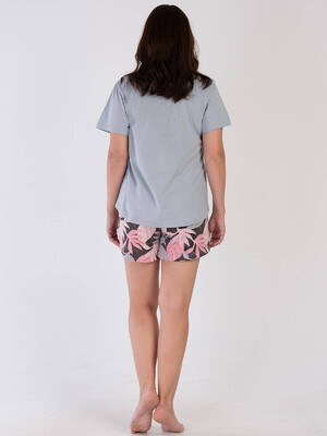 Купить Хлопковый комплект из футболки и шорт VIENETTA 3100354027 в Украина в Lingerie.ua - Одяг для дому та відпочинку, Фото 4