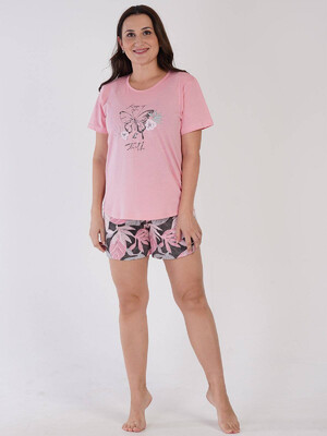 Купить Хлопковый комплект из футболки и шорт VIENETTA 3100354027 в Украина в Lingerie.ua - Одяг для дому та відпочинку, Фото 7