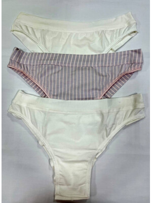 Купить Хлопковые трусики бразилиана комплект 3 в 1 SEVIM 11920 в Украина в Lingerie.ua - Одяг для дому та відпочинку, Фото 2