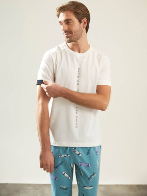 Купить Хлопковый комплект из футболки и брюк HAYS 36435 в Украина в Lingerie.ua - Одяг для дому та відпочинку, Фото 2