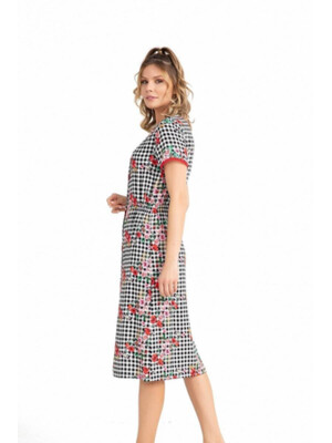 Купить Халат с коротким рукавом на пуговицах COCOON P40391 в Украина в Lingerie.ua - Одяг для дому та відпочинку, Фото 2