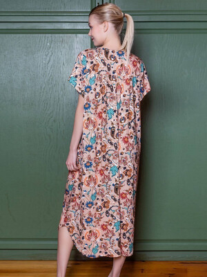 Купить Хлопковый халат большого размера на пуговицах COCOON J4-4127 в Украина в Lingerie.ua - Одяг для дому та відпочинку, Фото 3