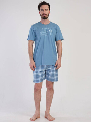 Купить Хлопковый комплект с шортами VIENETTA MAN 3100222338 в Украина в Lingerie.ua - Одяг для дому та відпочинку, Фото 5