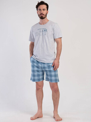 Купить Хлопковый комплект с шортами VIENETTA MAN 3100222338 в Украина в Lingerie.ua - Одяг для дому та відпочинку, Фото 7