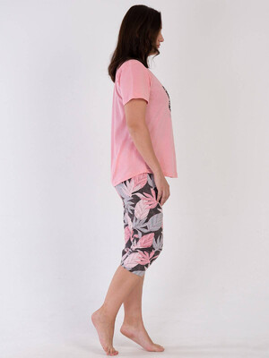 Купить Хлопковый комплект с капри VIENETTA 3100294027 в Украина в Lingerie.ua - Одяг для дому та відпочинку, Фото 4