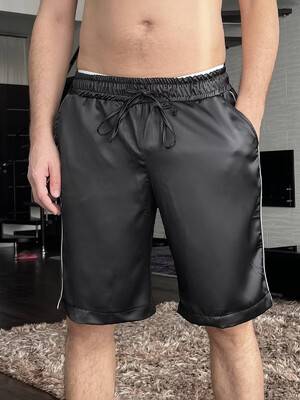 Купить Шелковые шорты с карманами LNGR 170704-2 в Украина