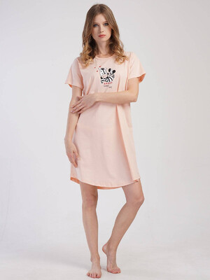 Купить Хлопковая туника с коротким рукавом VIENETTA 3111820000 в Украина в Lingerie.ua - Одяг для дому та відпочинку, Фото 5