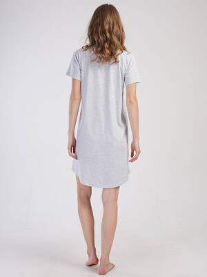 Купить Хлопковая туника с коротким рукавом VIENETTA 3111820000 в Украина в Lingerie.ua - Одяг для дому та відпочинку, Фото 6