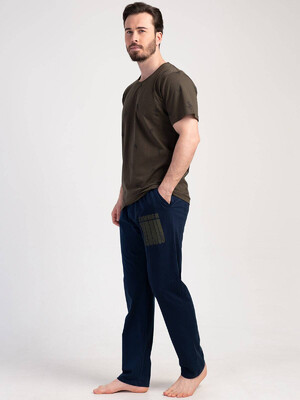 Купить Хлопковый домашний комплект с брюками VIENETTA MAN 3110193625 в Украина в Lingerie.ua - Одяг для дому та відпочинку, Фото 4