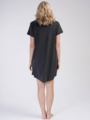 Купить Хлопковая туника с коротким рукавом VIENETTA 3120560000 в Украина в Lingerie.ua - Одяг для дому та відпочинку, Фото 3