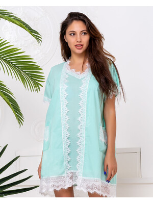 Купить Комплект женский с кружевом LINGERIE 170347  в Украина в Lingerie.ua - Одяг для дому та відпочинку, Фото 6