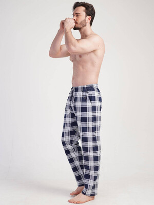 Купить Хлопковые домашние брюки в клетку VIENETTA 3111128407 в Украина в Lingerie.ua - Одяг для дому та відпочинку, Фото 2