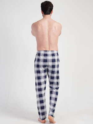 Купить Хлопковые домашние брюки в клетку VIENETTA 3111128407 в Украина в Lingerie.ua - Одяг для дому та відпочинку, Фото 3