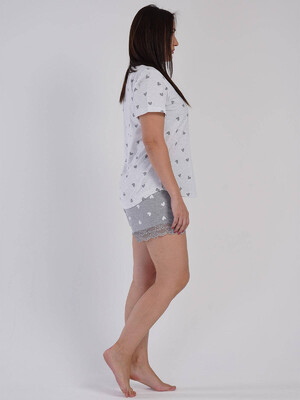 Купить Хлопковый комплект из футболки и шорт VIENETTA 3113400274 в Украина в Lingerie.ua - Одяг для дому та відпочинку, Фото 2