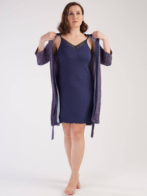 Купить Комплект из ночной сорочки и халата VIENETTA 2123841426 в Украина в Lingerie.ua - Одяг для дому та відпочинку, Фото 4