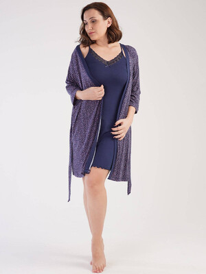 Купить Комплект из ночной сорочки и халата VIENETTA 2123841426 в Украина в Lingerie.ua - Одяг для дому та відпочинку, Фото 6