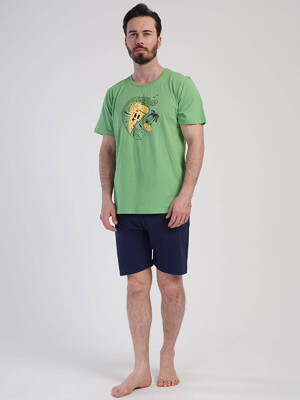 Хлопковый комплект с шортами VIENETTA MAN 4010360000