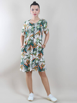 Купить Хлопковый халат летний JEN 04206 в Украина в Lingerie.ua - Одяг для дому та відпочинку, Фото 1