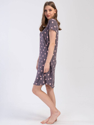 Купить Ночная сорочка с коротким рукавом VIENETTA 4030520323  в Украина в Lingerie.ua - Одяг для дому та відпочинку, Фото 3