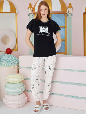 Домашний комплект из футболки и брюк SEVIM 15464