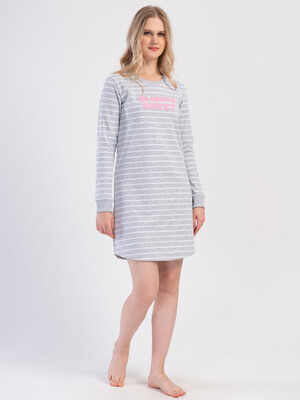 Купить Байковая туника с длинным рукавом VIENETTA 4030190000  в Украина в Lingerie.ua - Одяг для дому та відпочинку, Фото 1