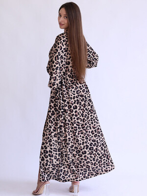 Купить Шелковый длинный халат кимоно LINGERIE 170722 в Украина в Lingerie.ua - Одяг для дому та відпочинку, Фото 4