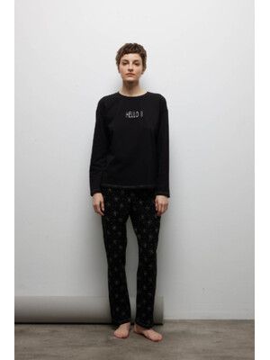 Купить Хлопковый домашний комплект с брюками HAYS 40140 в Украина