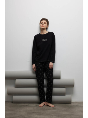 Купить Хлопковый домашний комплект с брюками HAYS 40140 в Украина в Lingerie.ua - Одяг для дому та відпочинку, Фото 5