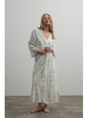 Купить Халат на запах с длинным рукавом HAYS 40316 в Украина в Lingerie.ua - Одяг для дому та відпочинку, Фото 1