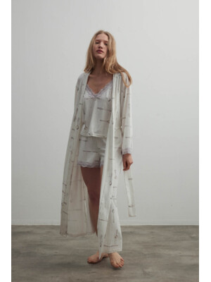 Купить Халат на запах с длинным рукавом HAYS 40316 в Украина в Lingerie.ua - Одяг для дому та відпочинку, Фото 4