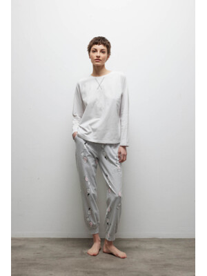 Купить Хлопковый комплект с брюками HAYS 40226 в Украина в Lingerie.ua - Одяг для дому та відпочинку, Фото 3