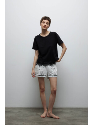 Купить Хлопковый домашний комплект из футболки и шорт HAYS 40237 в Украина в Lingerie.ua - Одяг для дому та відпочинку, Фото 5