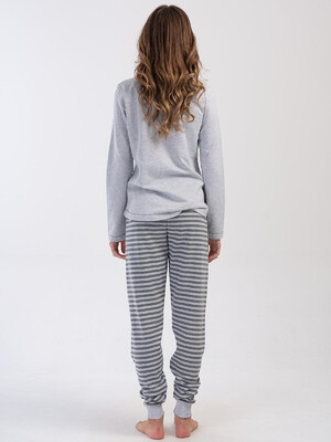 Купить Байковая пижама с длинным рукавом VIENETTA 4030330000 в Украина в Lingerie.ua - Одяг для дому та відпочинку, Фото 7